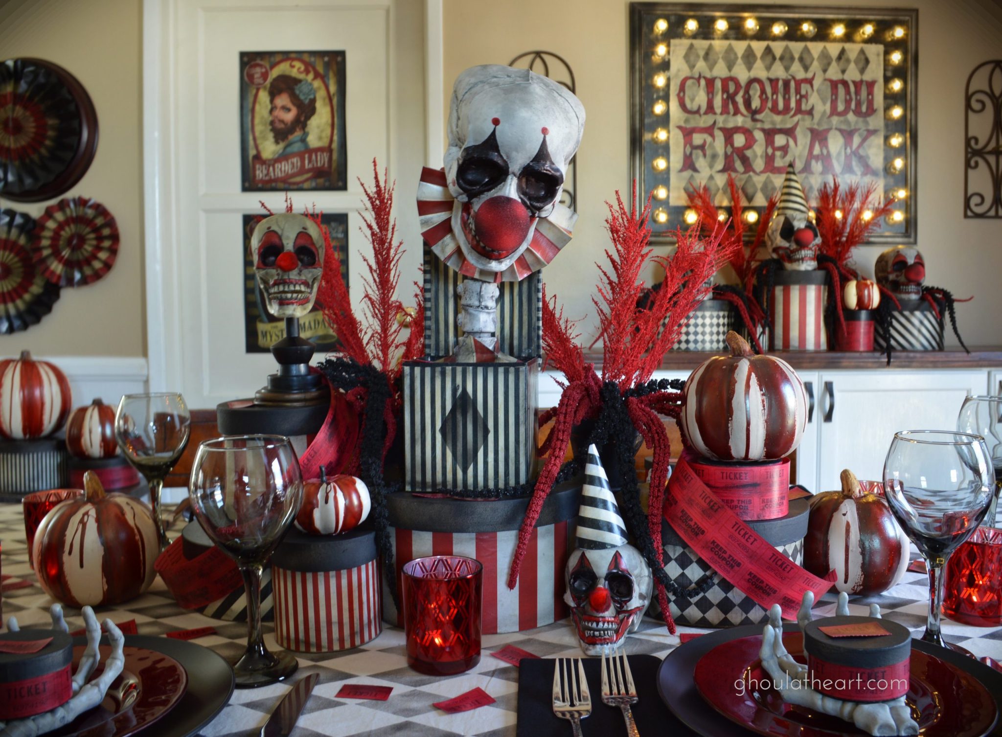 Carnevil Sign Carn’Evil’ Marquee Signs – Ghoul at Heart