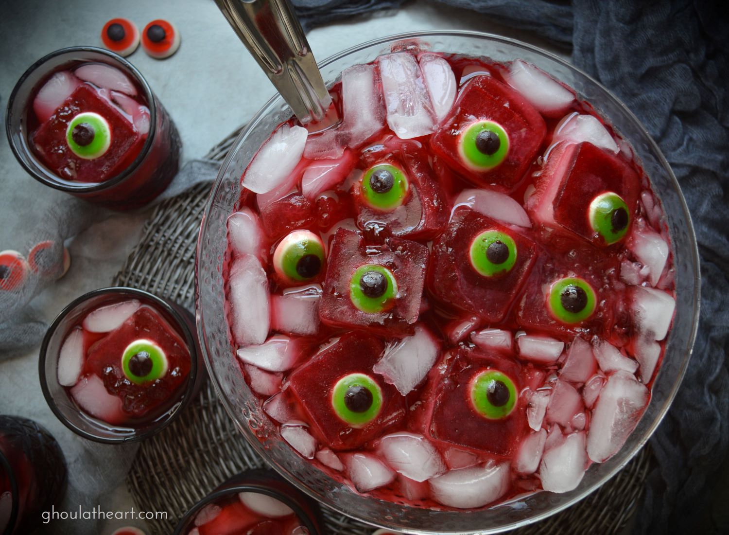 Halloween Eyeball Gummy Candy Eye